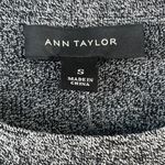 Ann Taylor Women's Marled Sleeveless Shell Knit Top Slight Peplum Heather Gray Photo 1