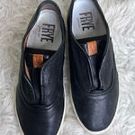 Frye  black leather flats size 5.5 Photo 0