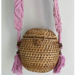 Cleobella  Vicente Basket Bag Pink Photo 1