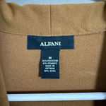 Alfani  sz M brown‎ sleeveless bow blouse top Photo 3