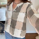 Dress Barn color block knit sweater π Photo 0
