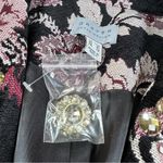 Susan Graver GRAVER  Floral Tapestry Rhinestone Embellished Blazer Coat Photo 13