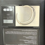 Jenny Bird  Silver-tone Textured Lines Open Design Cuff Bracelet 18.1g. Photo 7