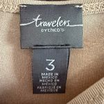 CHICO'S TRAVELERS | Taupe Scoop Neck Tank Top Layering Cami Tank | XL 3 Tan Photo 2