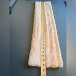 Charlie Paige  Plush Infinity Scarf, Cream‎ color.  Patterned. One Size. Photo 3