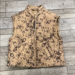 Umgee  Tan Floral Vest Photo 0