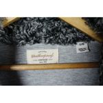 Weatherproof Woman's Large Cozy Gray Long Sleeve 1/2 Zip Pullover Sweater Photo 5