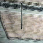 Size 12 Striped Feminine Pink Mid Skirt Photo 6