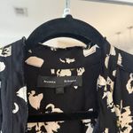 Proenza Schouler  Floral Long Sleeve Blouse Size Black Cream White Size 2 Photo 1