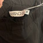 NWT MARIA CHER Coral Maxi Skirt BLACK Size Medium Photo 6