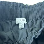 J.Crew Black Mini Skirt with Scalloped Hem Photo 1