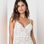 Lulus | One Wish White Lace Midi Dress, Size M Size M Photo 3
