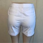 Tribal White Bermuda Shorts with Drawstring Waist Size 8 Photo 1