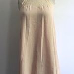 Halter Lace Swing Strappy Dress Pink Photo 0