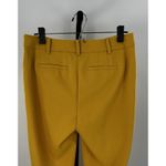 Talbots Chatham Pants Women’s 4 Mustard Yellow Wool Blend Ankle Career Photo 4