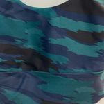 SoulCycle  Aqua Camouflage Sports bra Photo 3