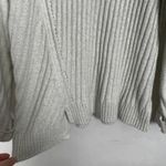 Vera Wang Simply Vera Metallic Gray Pullover Sweater Size Large Photo 8