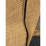 Farrah B Gold Tone Necklace Black strand skull pendant long 34" NWOT Photo 2