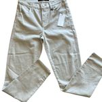 J Brand NWT‎  Alana High Rise Crop Skinny in cream size 26 Photo 1