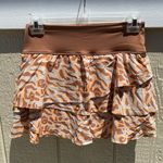 Aerie Offline by | NWOT Maggie Leopard Printed Ruffle Tennis Skirt Photo 2
