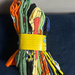 Nickelodeon Spongebob Squarepants Print Novelty Socks 6 Pair Crew Colorful Size 6-12 Photo 5