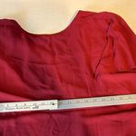 Lotus Smile women’s chiffon top red size 2XL Photo 7