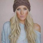 NEW!! Knitted Dark Gray Head Warmer Photo 0