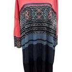 Free People  Women's Floral Brocade Tunic Dress Multicolor Small Photo 1