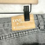 One Teaspoon  Chargers Low Waist Denim Shorts Size 29 Gray Long Line Medium Rise Photo 6