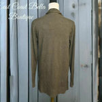 Pink Clover NWT Stitch Fix Cardigan Autumn Olive Green Sweater Long Sleeve XS Photo 3