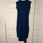 Frank & Eileen $178 Cory Vintage Muscle Tee Maxi Jersey Dress Deep Blue Photo 4