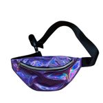 Reflexive™ Designer Fanny Pack Purple 80s Rave Photo 1
