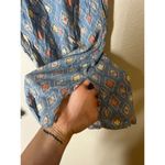 Free People Intimately Lounge Pants Womens Sz S Blue Floral Lightweight Summer Photo 3