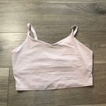 Athleta Elation V-Neck Longline Athletic Sports Bra Oxalis Violet Womens Size 1X Photo 1