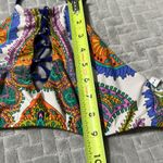 Trina Turk Women's
Paisley High Neck Bikini Top Photo 4