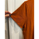 Tahari Women's  Rust Short Sleeve T-Shirt XL Photo 3