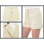 Ted Baker 💕💕 Metallic Gold High-Rise Suit Shorts Photo 2