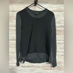 Athleta  Empire Falls Women's Sweater Charcoal Grey Size‎ M Photo 2
