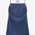 ZARA RUSTIC MINI DRESS Photo 5