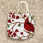 Cardinal zippered purse tote bag Tan Photo 0