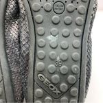 Geox  Respira Ballet Flats Italian patent grey & black comfort office sz39 US 8.5 Photo 4
