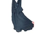 Free People Free People One of These Days Romper Ruffle Trim Black M Photo 1