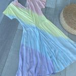 Catherine Paiz Leelanau Ombre Stadium dress‎ Pink Size XS Photo 2