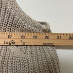 Anthropologie  Sleeveless Sweater Twofer Maxi Dress Size XL Sweater Knit Cotton Photo 8