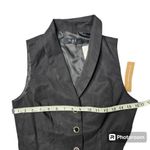 O.P.T. Black Sleeveless 3 Button Vest Size 6 Photo 1
