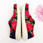 Ariat  X Rodeo Quincy Punchy Polka Dot Hilo Shoes Floral Rose Print Slip On Photo 3