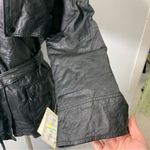 Vintage dead stock NWT Monroe & Main leather coat jacket Black Size L Photo 4
