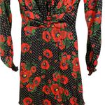 Free People  Black Combo Morning Light Floral Dress Sz 2 NWT Photo 3