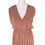 Wilfred Aritzia - Almeida V Neck Satin Mini
Dress Sz S Photo 3