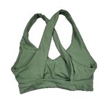 Aerie READ Offline By Real Me Ruched Sports Bra Green Size XS Padded Lined Photo 1